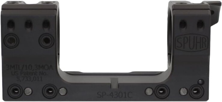 SP-4301C Тактический кронштейн Spuhr кольца 34мм на Picatinny/Weaver наклон 3 MIL/10,3MOA L=121мм Н=30мм (Gen3) SP-4301C Тактический кронштейн Spuhr кольца 34мм на Picatinny/Weaver наклон 3 MIL/10,3MOA L=121мм Н=30мм (Gen3)